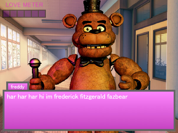 Freddy Fazbear Dating Simulator!