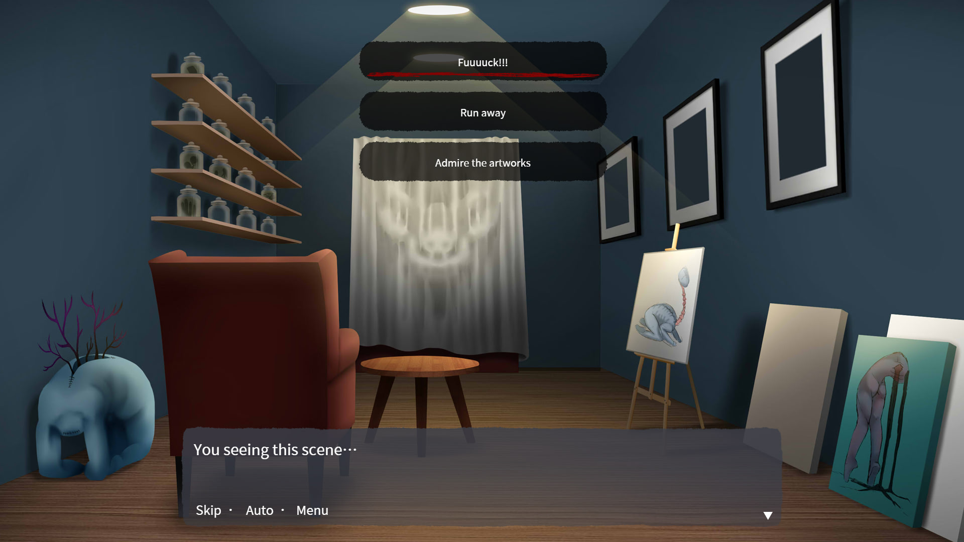 Bloody Painter Dating Sim