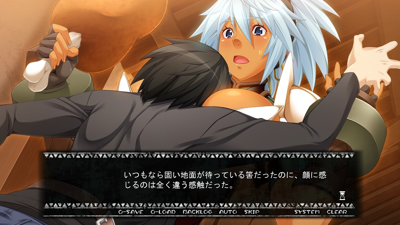 갈색 피부 거유 여전사 마르그리트의 수난!?