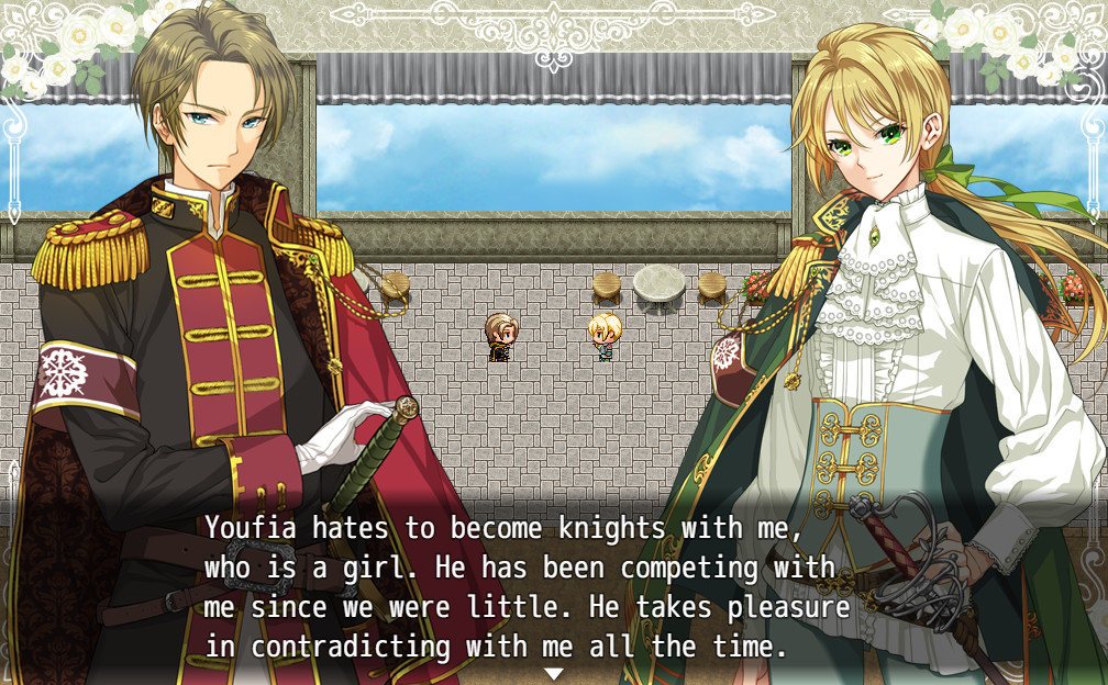 검이 꽃에 잠길 때