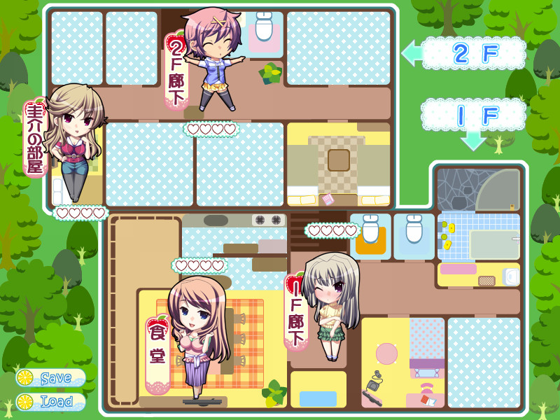 따뜻한 어머니 딸 미쿠스! ～더블 모녀와 러브 러브 펜션 성활～