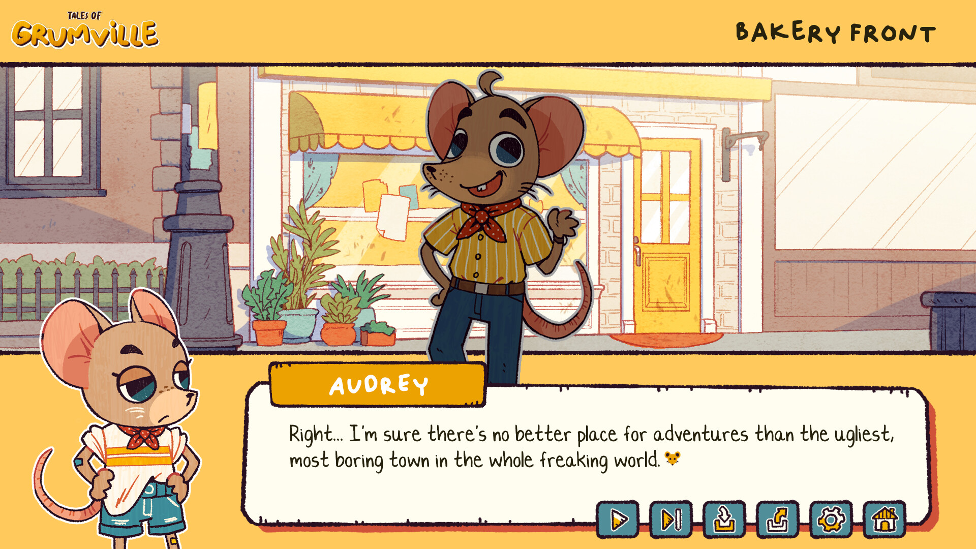 Tales of Grumville: A Legendary Pie and A Nameless Statue