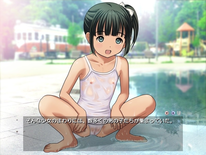 물놀이 공원에서 만난 소녀 루나