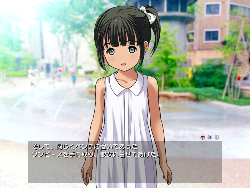 물놀이 공원에서 만난 소녀 루나