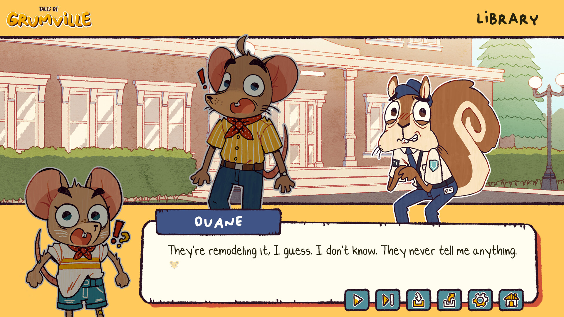 Tales of Grumville: A Legendary Pie and A Nameless Statue