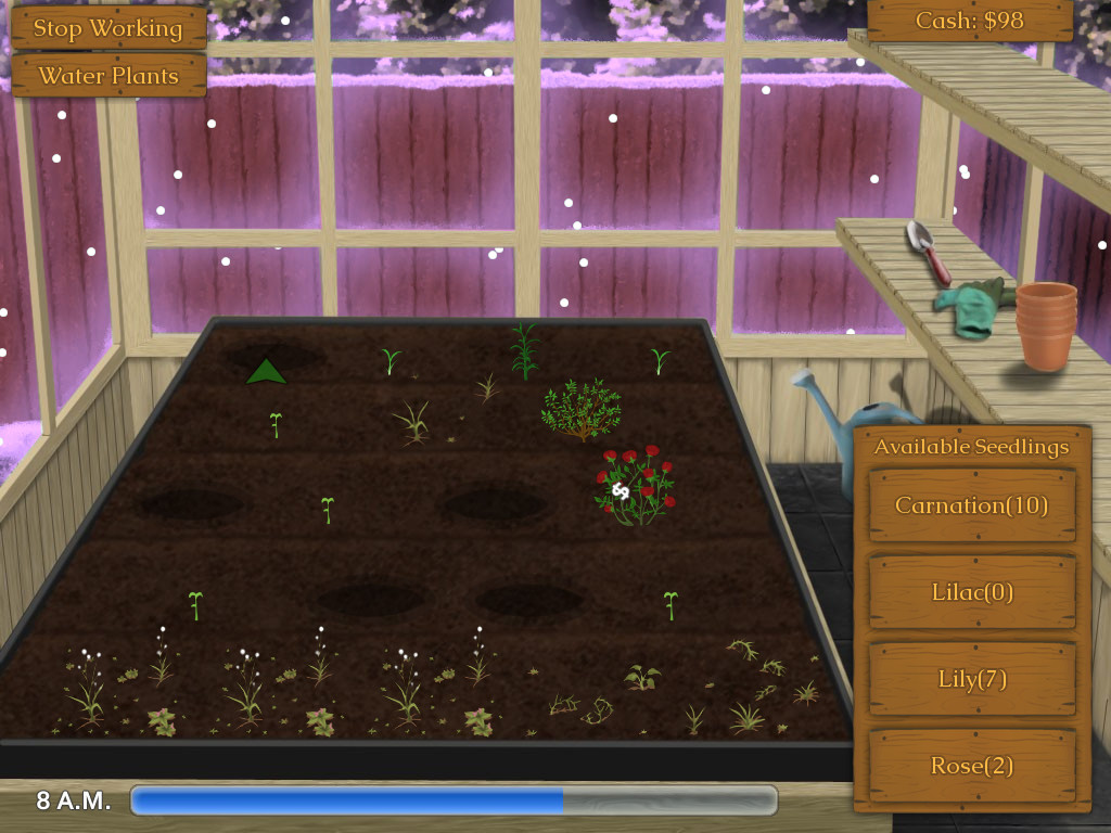 The Flower Shop: Winter In Fairbrook