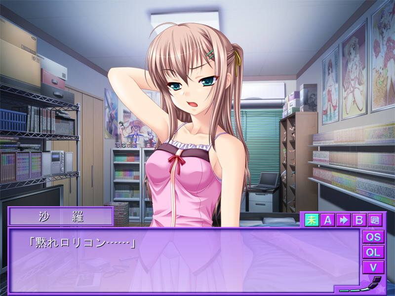 3차원 소녀를 보호했습니다