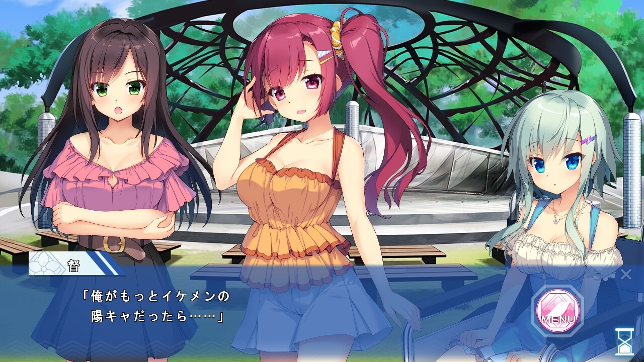 코토노하 흩날리는 여름의 풍경