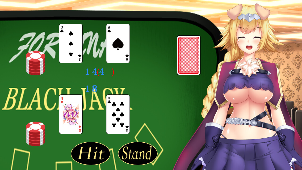 여용사와 환상 카지노 ～구함 아인 거유 미녀 갬블러～