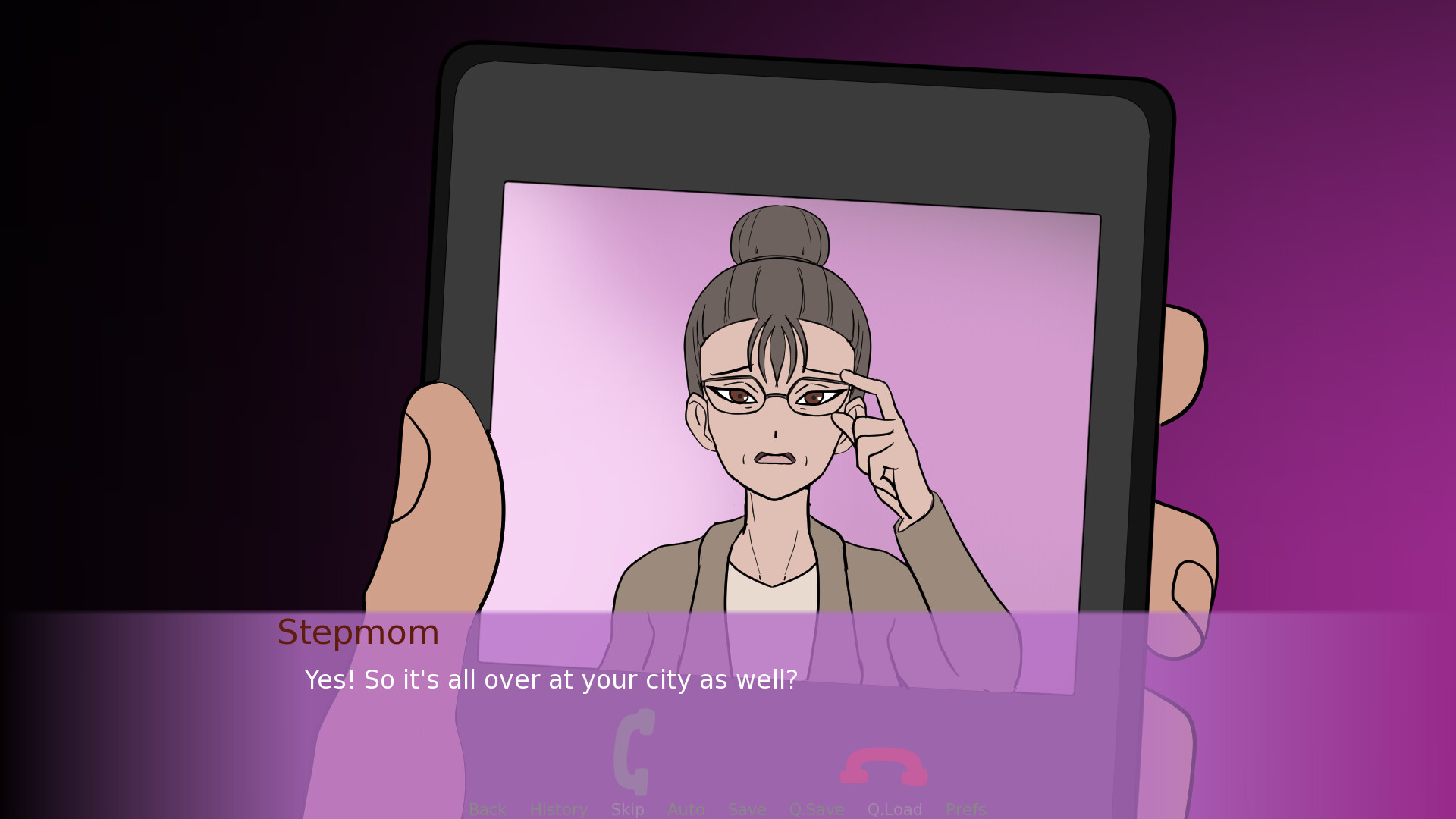 Pink World: A Bimbofication Visual Novel