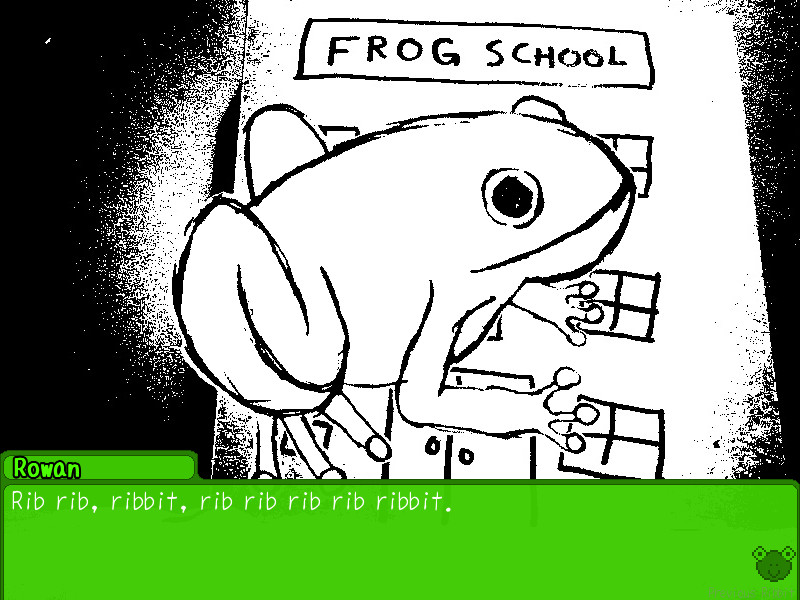 Frog Love at Frog School