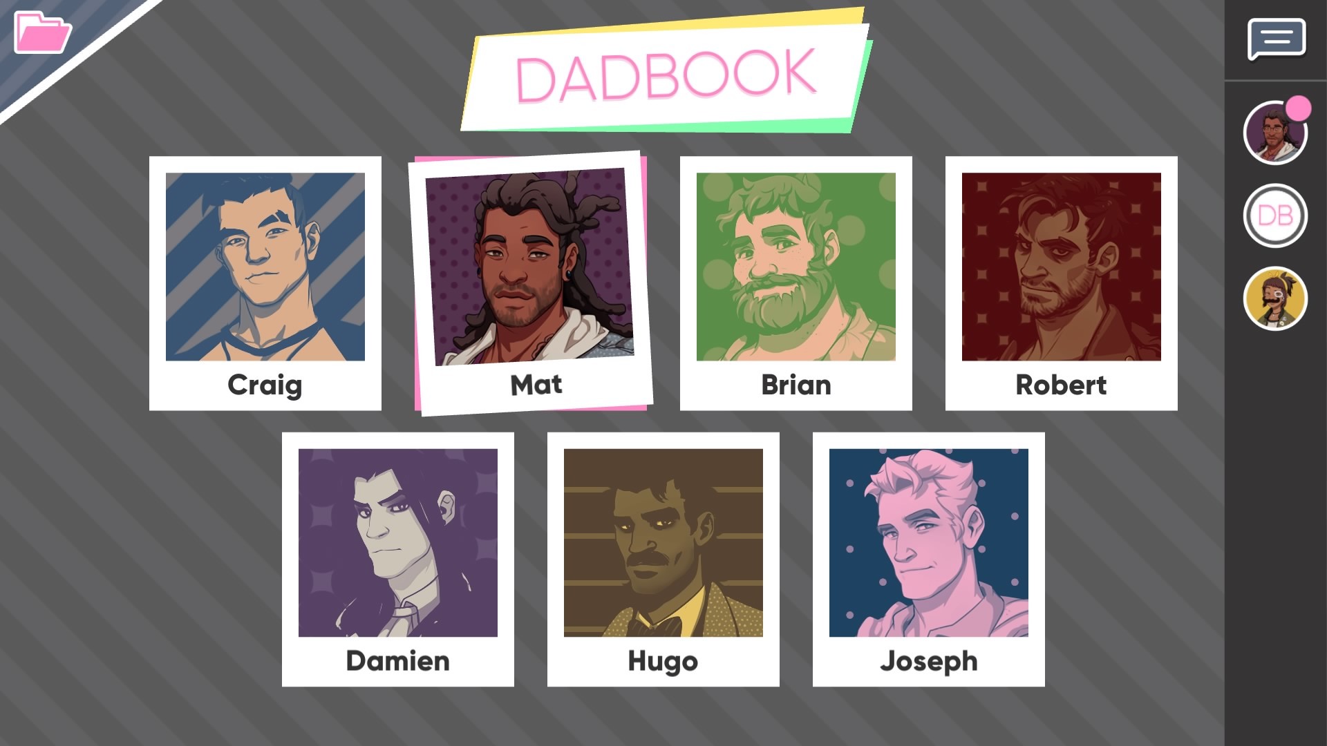 Dream Daddy: A Dad Dating Simulator