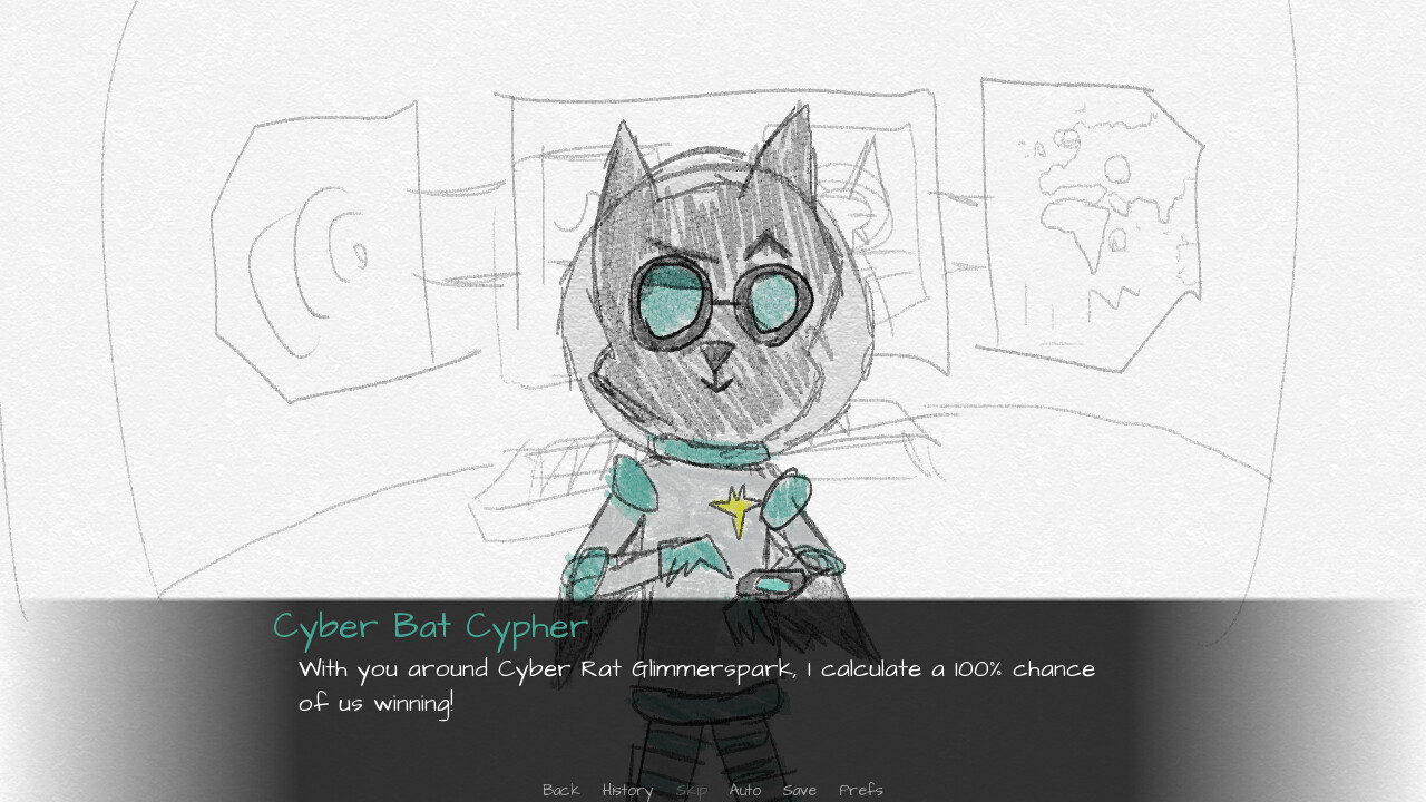 Cyber Drak-Cool-Yas From Mars: Rat and Bat. Love and Hate.