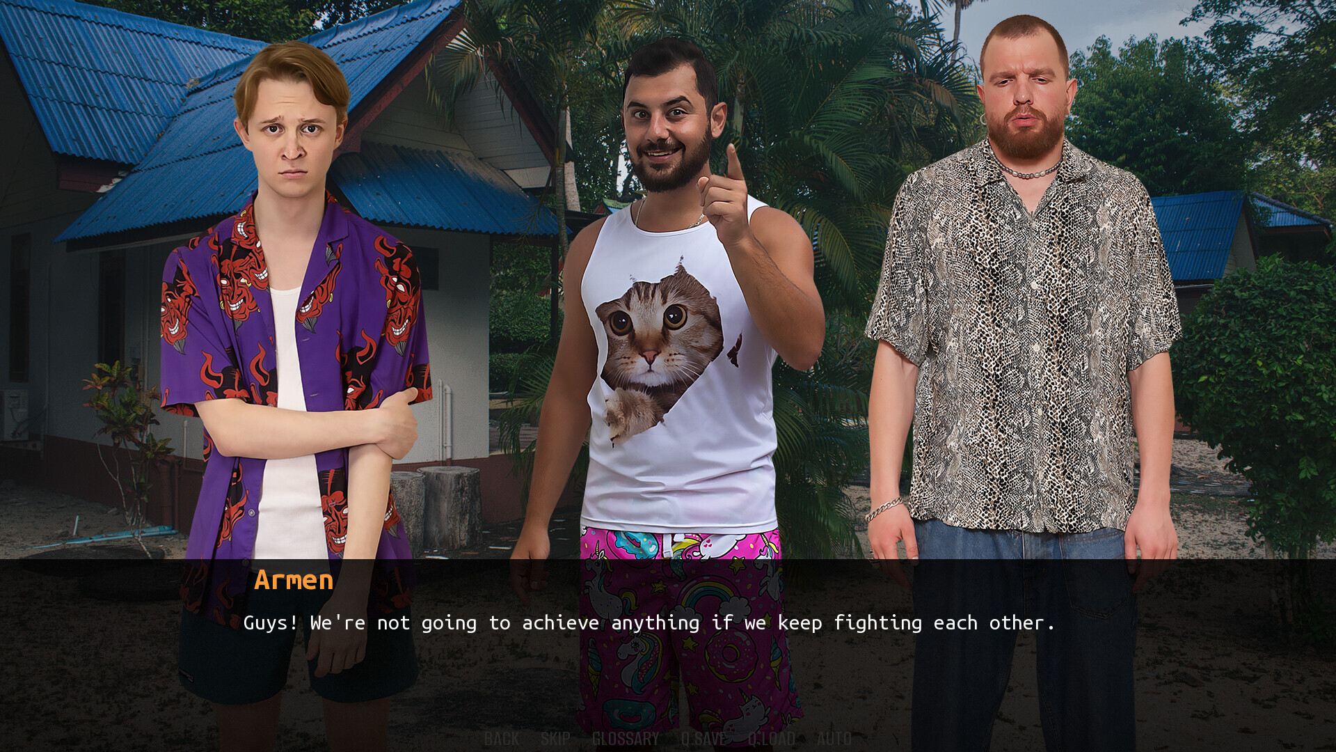 No men in this house