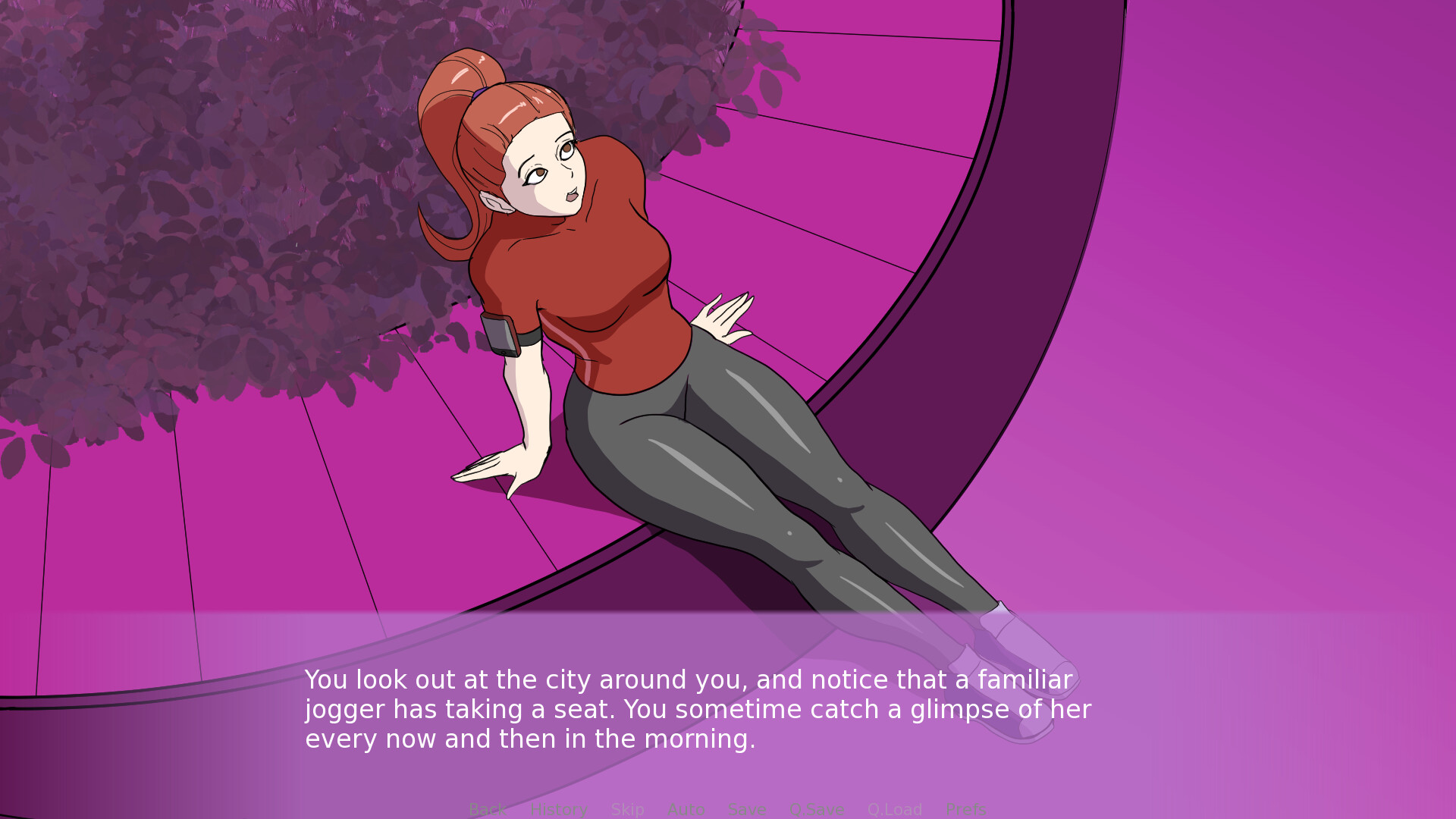 Pink World: A Bimbofication Visual Novel