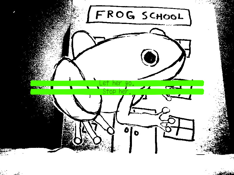 Frog Love at Frog School