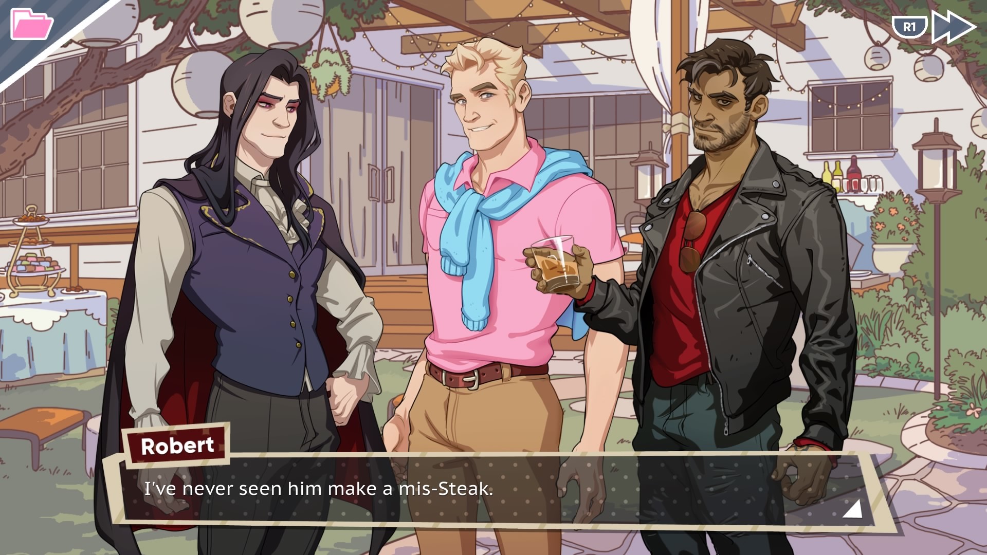 Dream Daddy: A Dad Dating Simulator