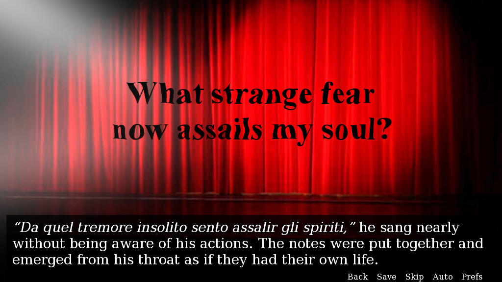 Mozart's Name Day: First