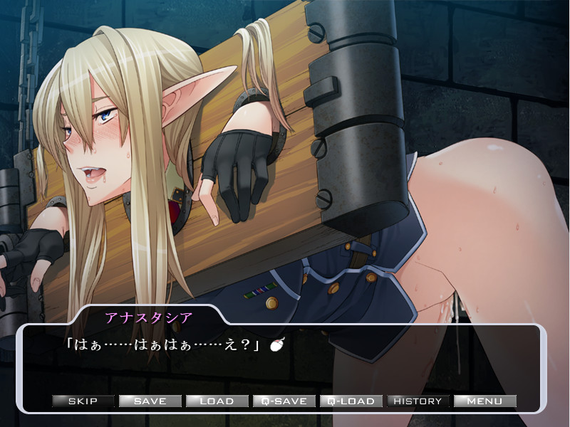 포수시장 ～함정에 빠진 엘프 여장교