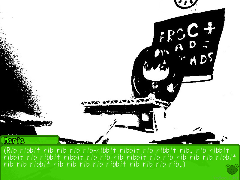 Frog Love at Frog School