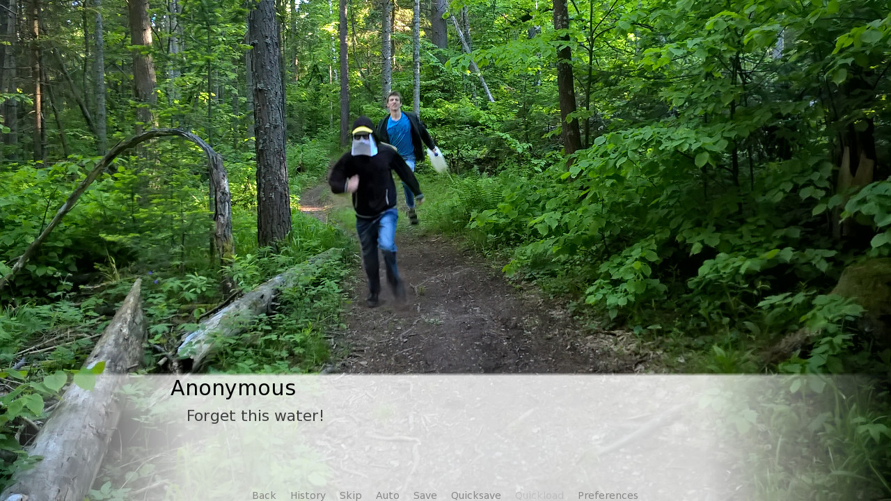 Escape from Watersource