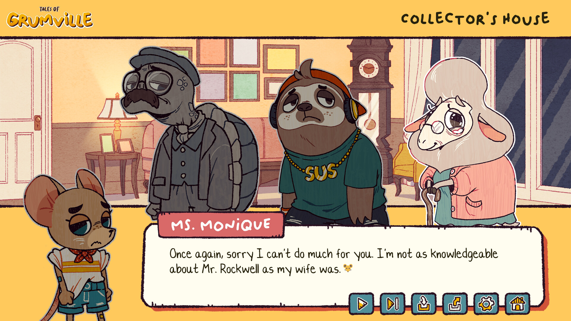 Tales of Grumville: A Legendary Pie and A Nameless Statue