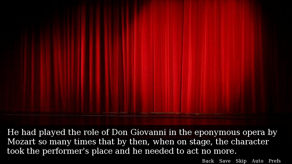 Mozart's Name Day: First