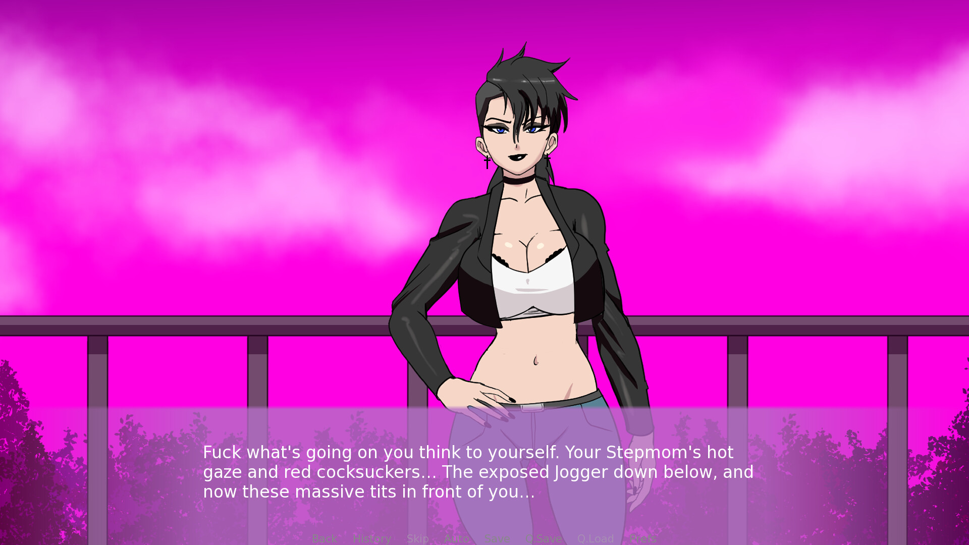 Pink World: A Bimbofication Visual Novel