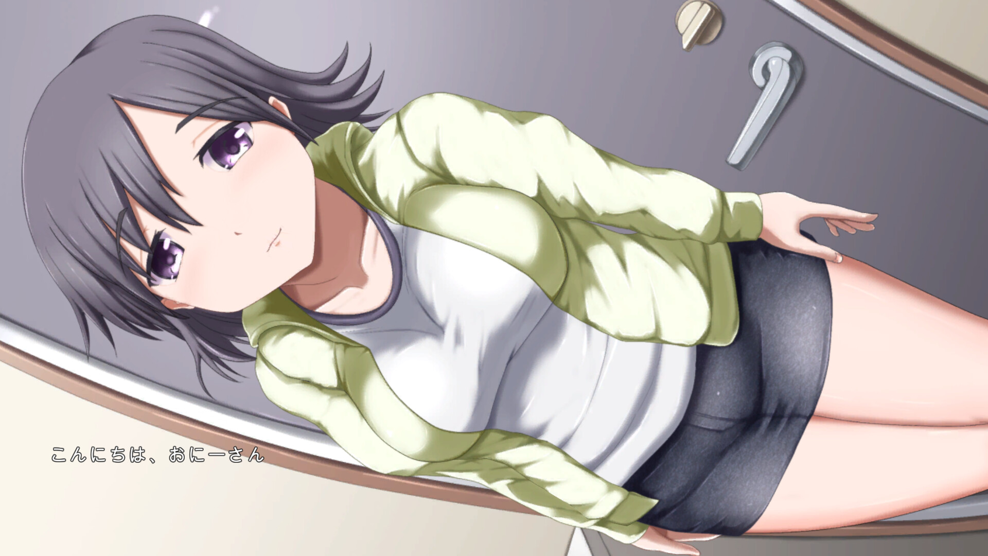 오세와즈키나 오토나리상. ～체육복으로 스트레칭～