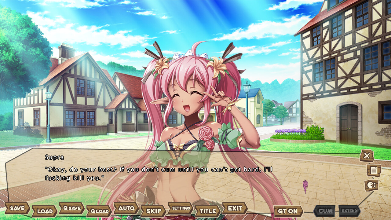 나마이키 다크 엘프 3자매가 나에게 나카다시를 요구한다.