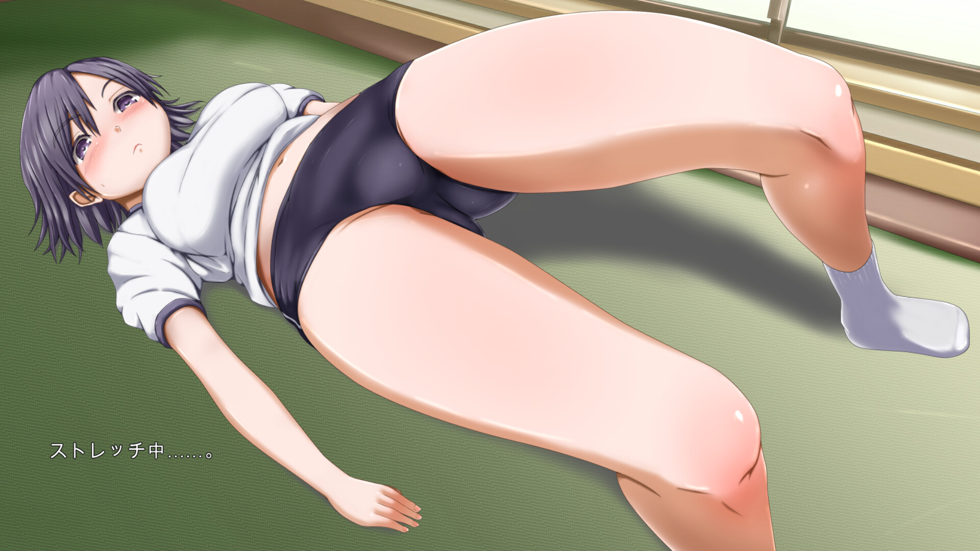 오세와즈키나 오토나리상. ～체육복으로 스트레칭～