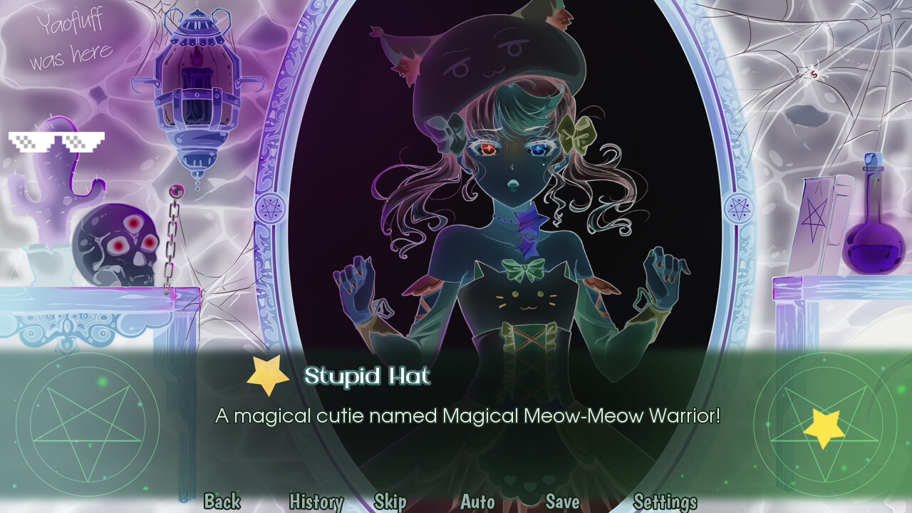 Magical Meow-Meow Warrior?!