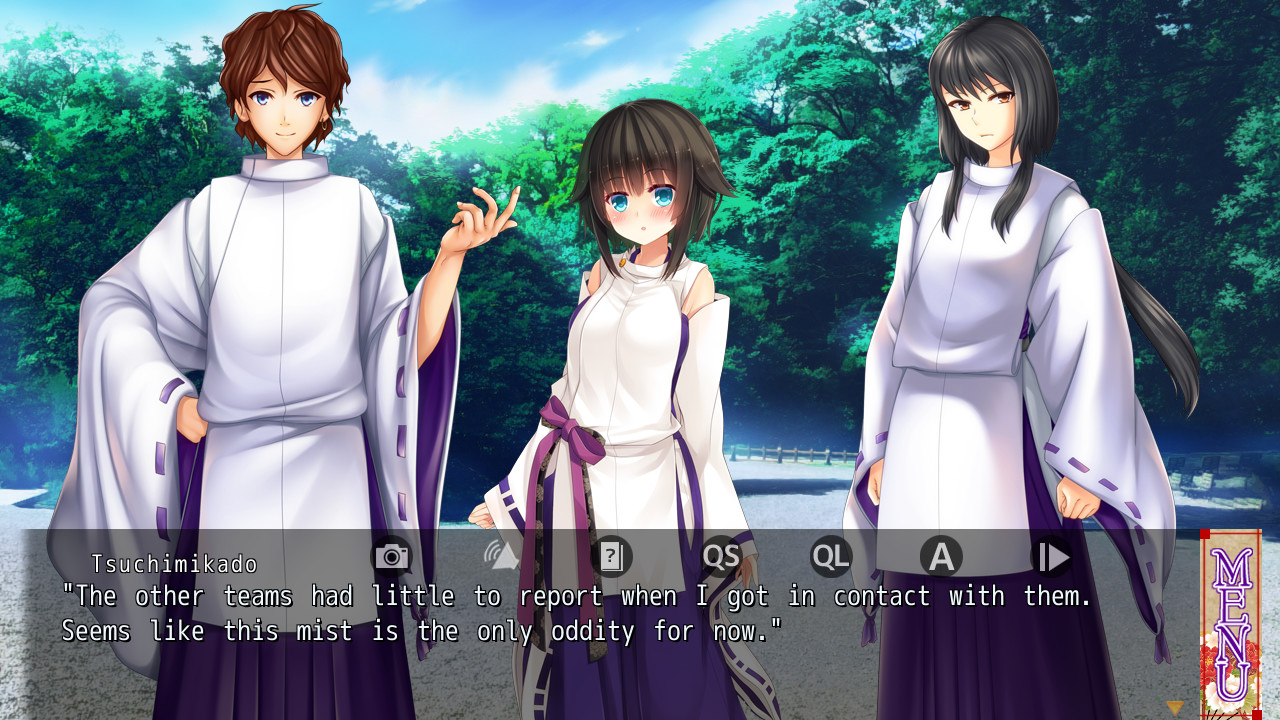 네노카미 교토와 두 명의 공주 기사