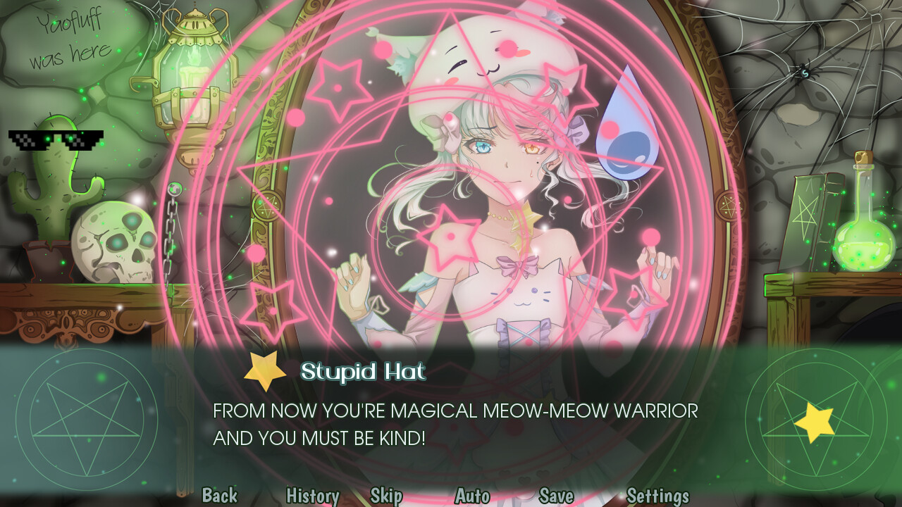 Magical Meow-Meow Warrior?!