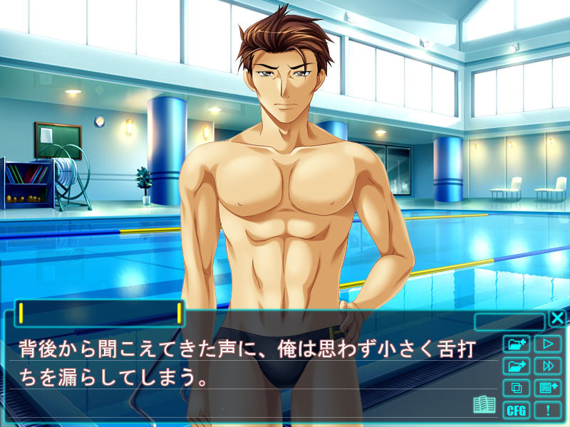 수영 조교사～모녀 수치 레슨