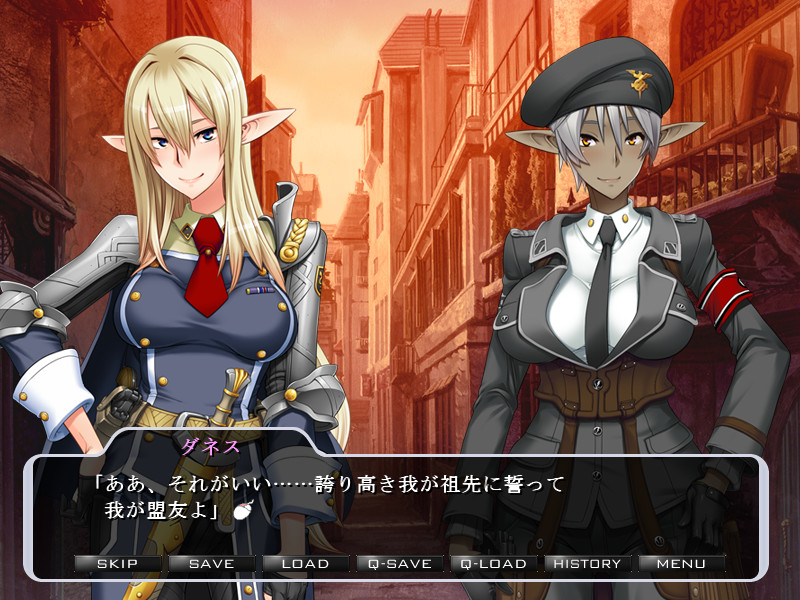 포수시장 ～함정에 빠진 엘프 여장교