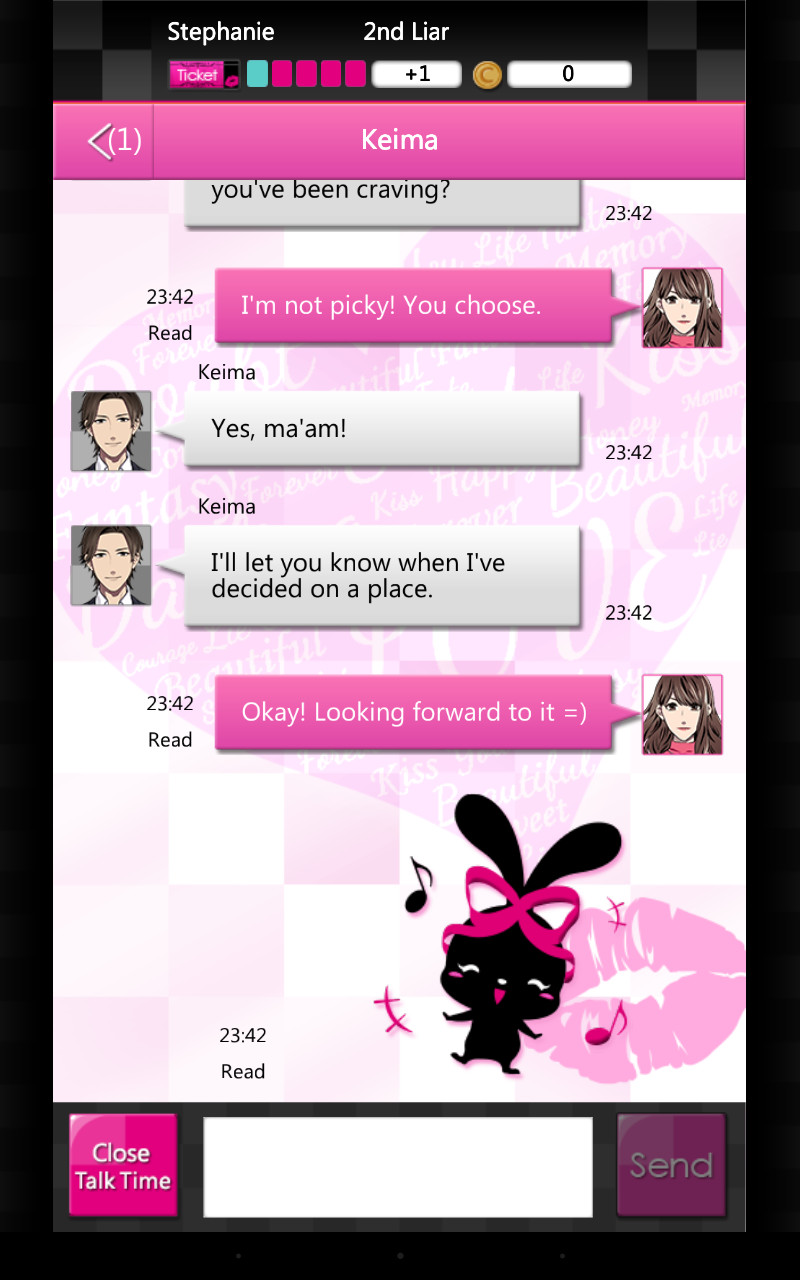 다우트～거짓말쟁이 남자는 누구？～