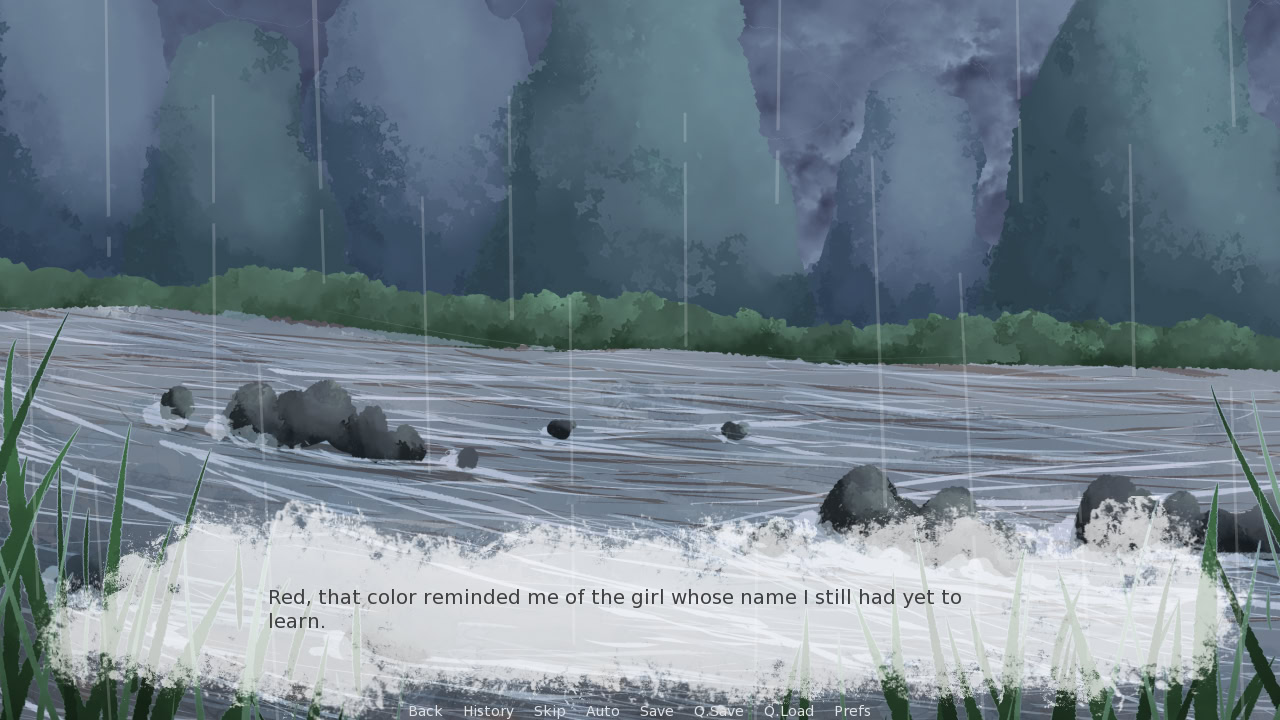 tender feelings like water