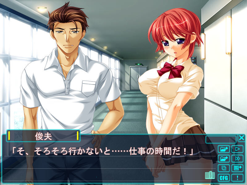 수영 조교사～모녀 수치 레슨