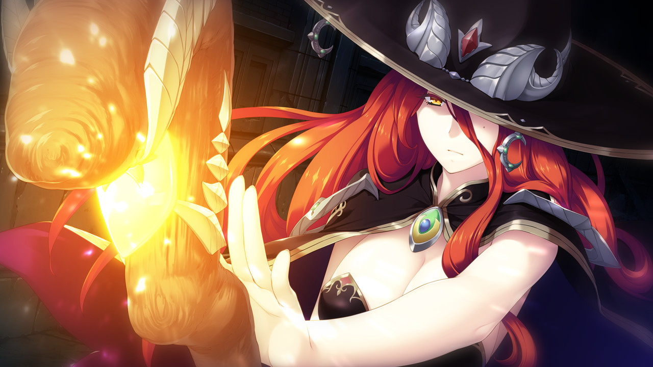 저주의 마검과 어둠에 홀린 소녀