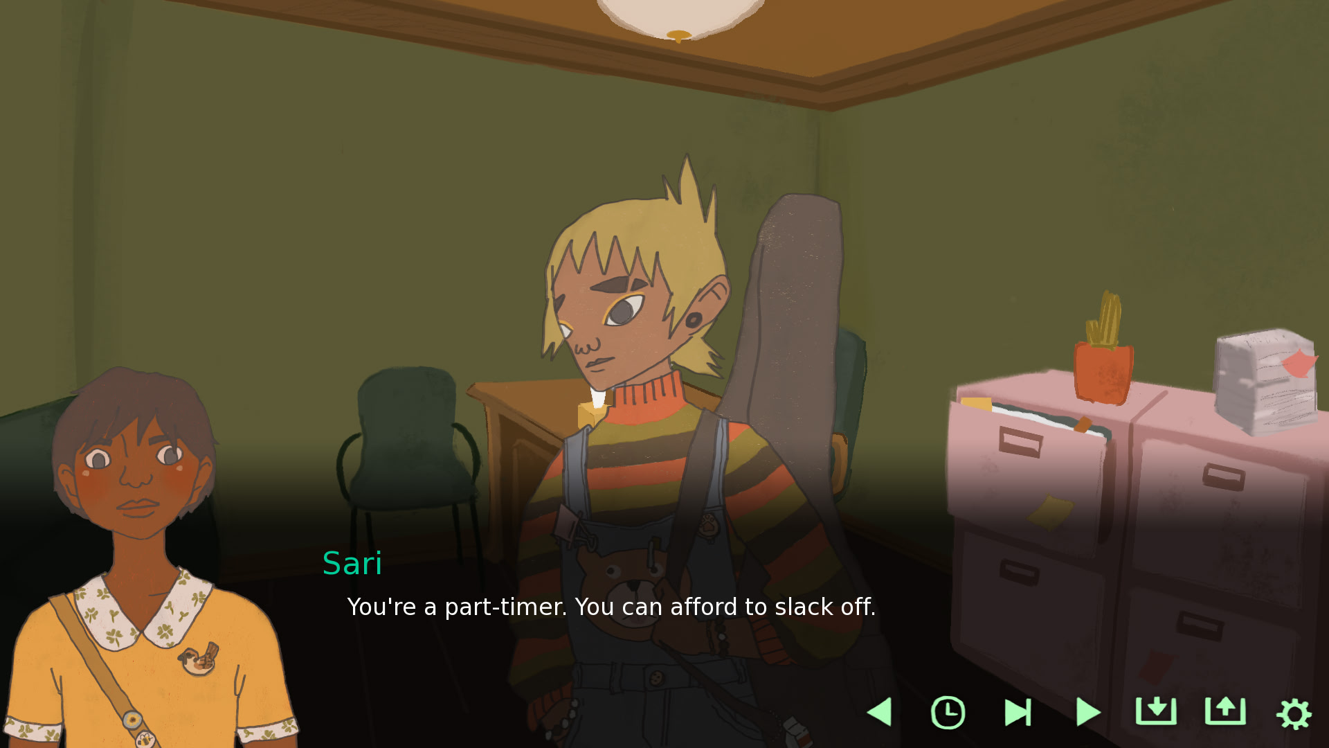 Aria at the Funeraria