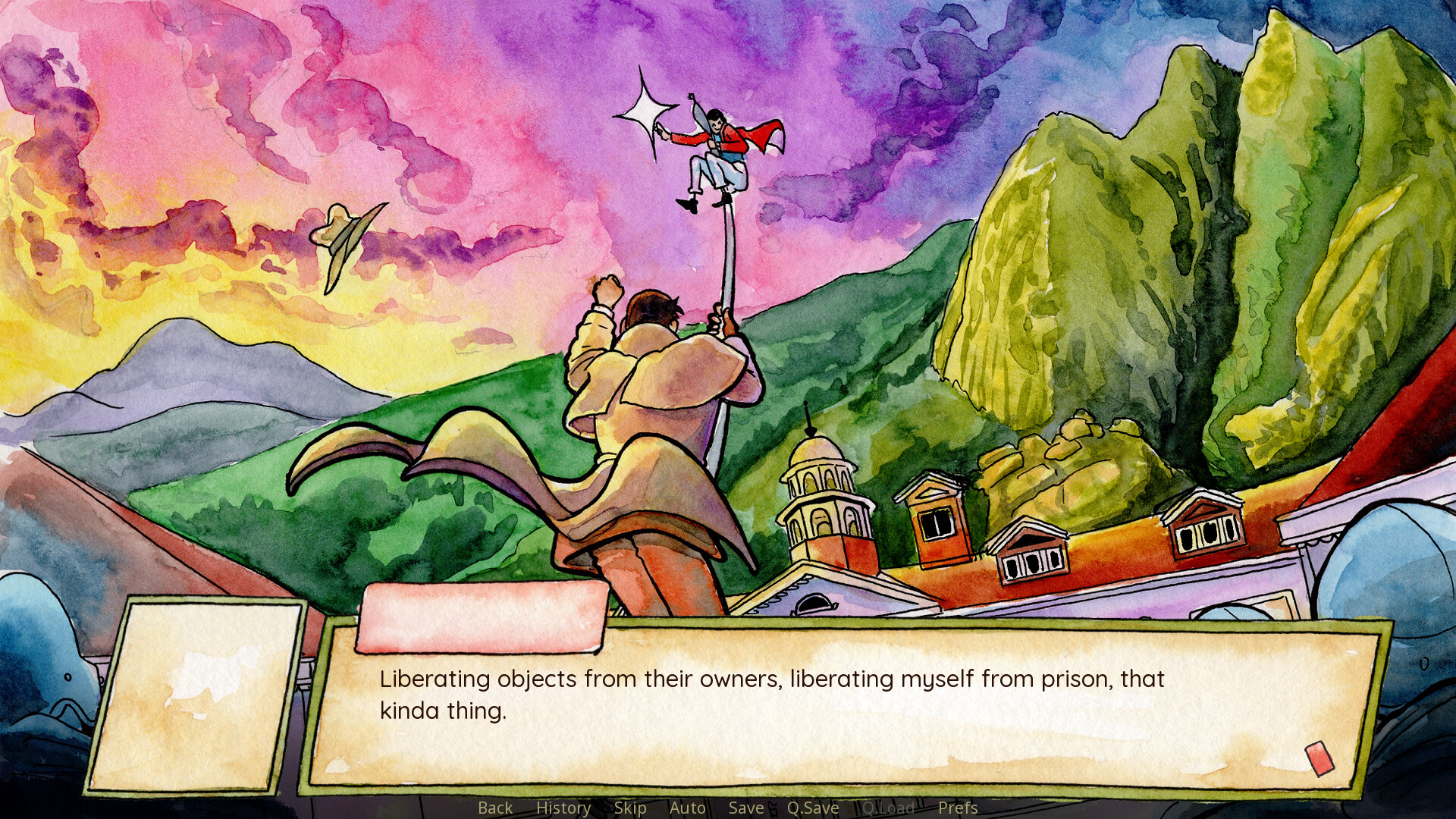 Is Lupin Still Flirting?