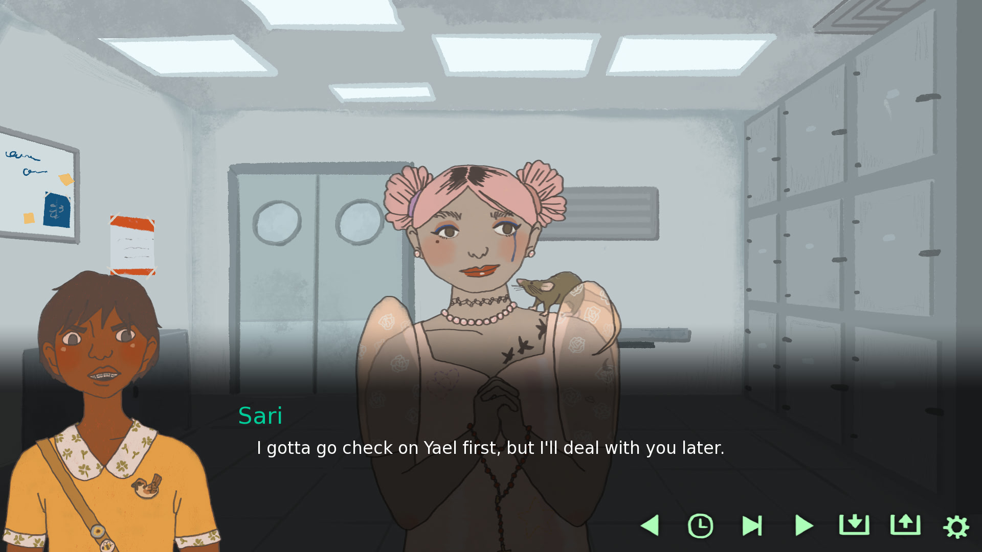 Aria at the Funeraria