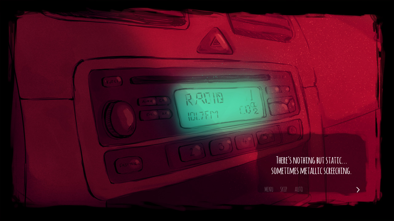 The Shadows That Run Alongside Our Car