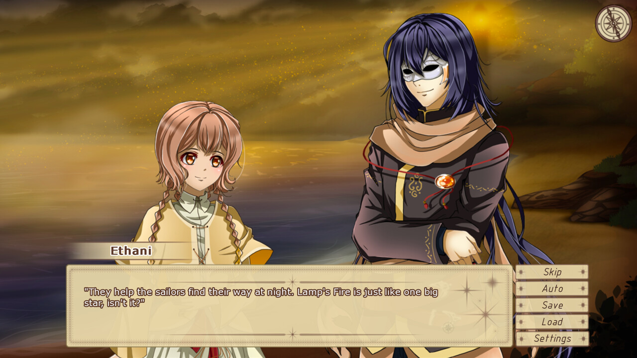 Lighthouse of guiding flames