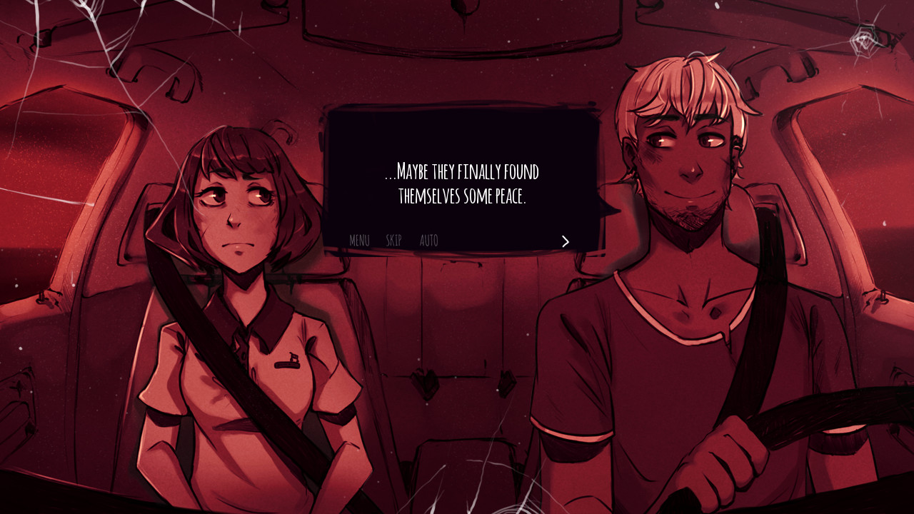 The Shadows That Run Alongside Our Car