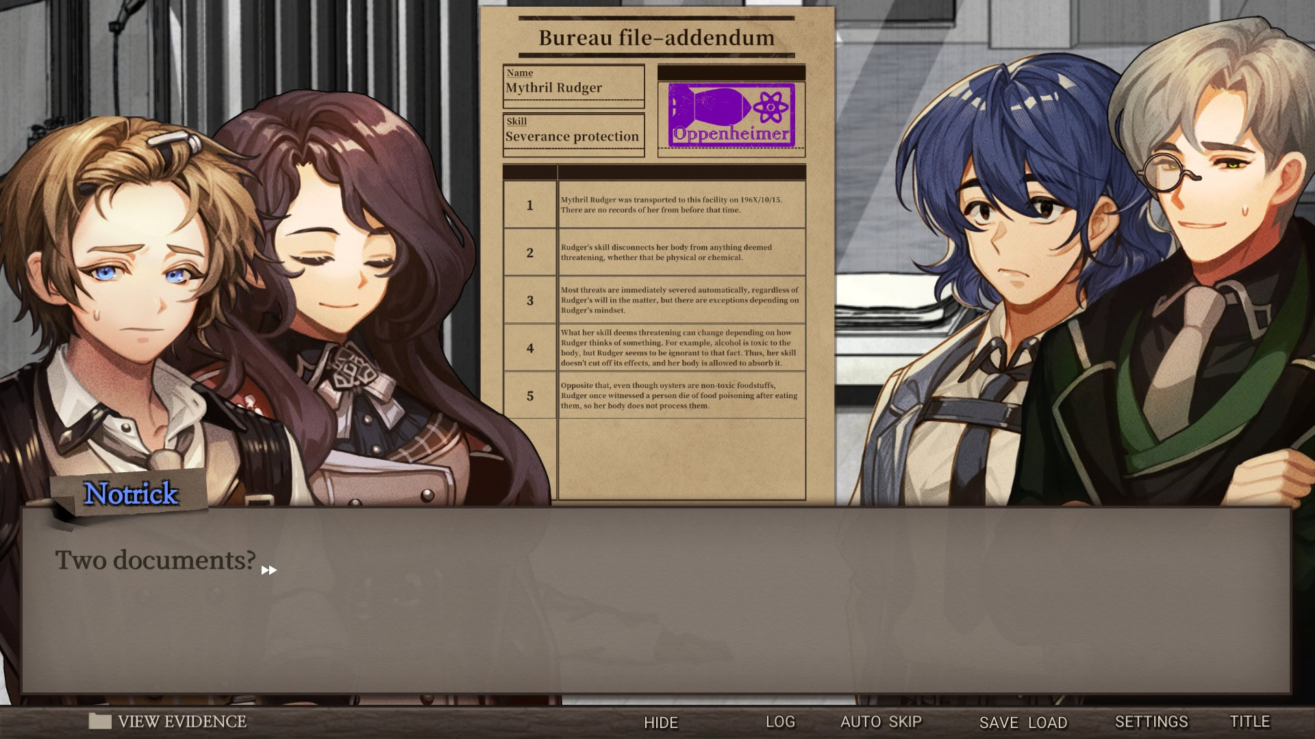 스테퍼 케이스: 초능력 추리 어드벤처