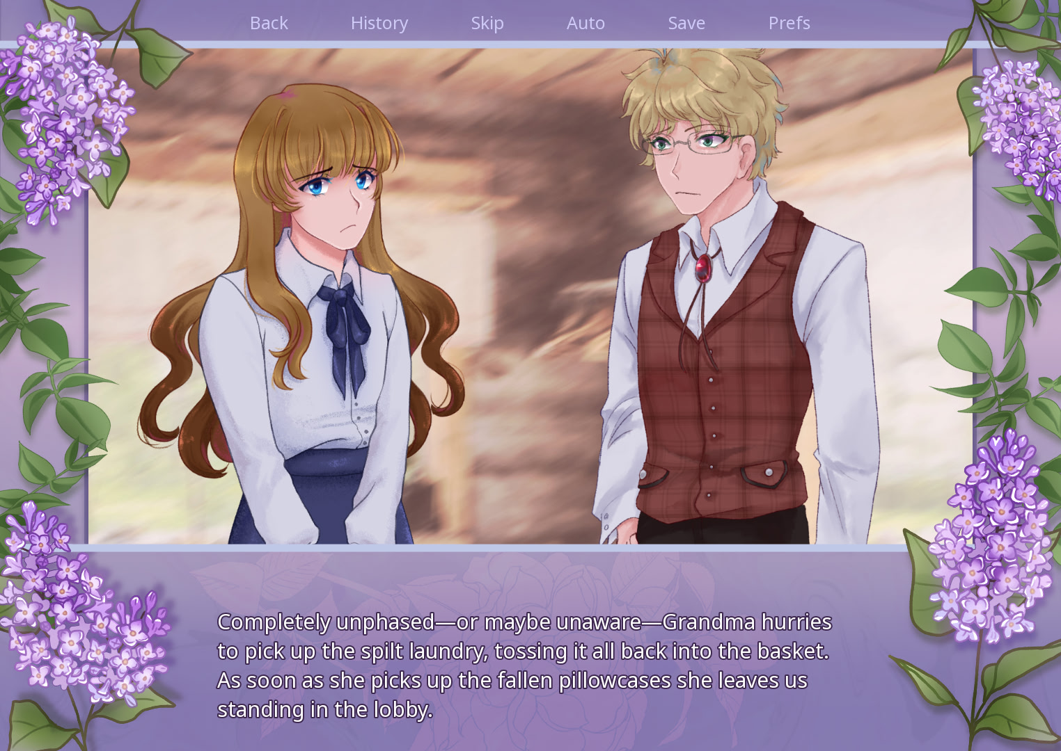 Lilacs in the Breeze