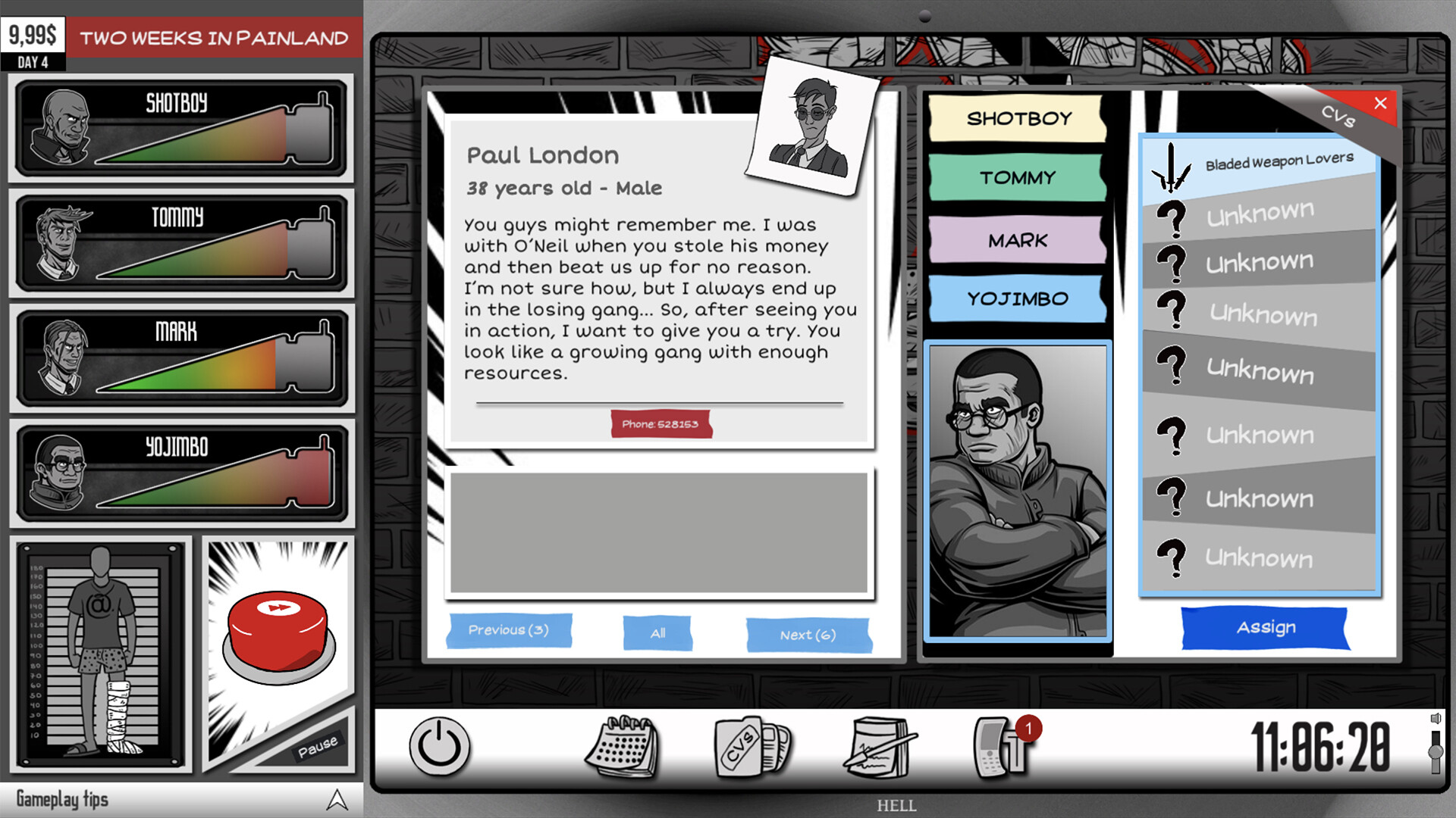 Two Weeks in Painland