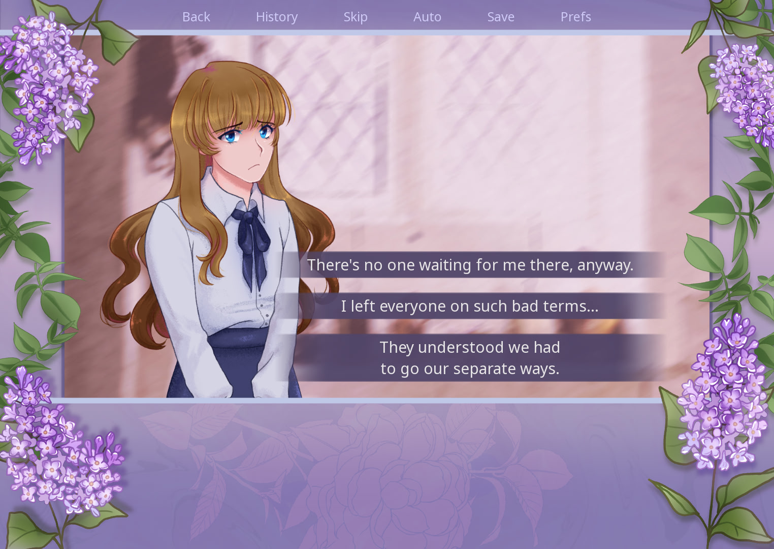 Lilacs in the Breeze